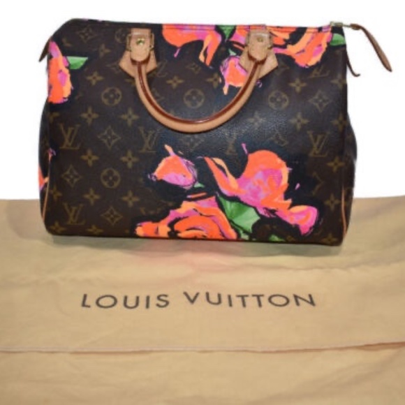 Louis Vuitton Handbags - Authentic Louis Vuitton Monogram Rose Speedy 30 Hand Boston Bag M48610 LV 3526F